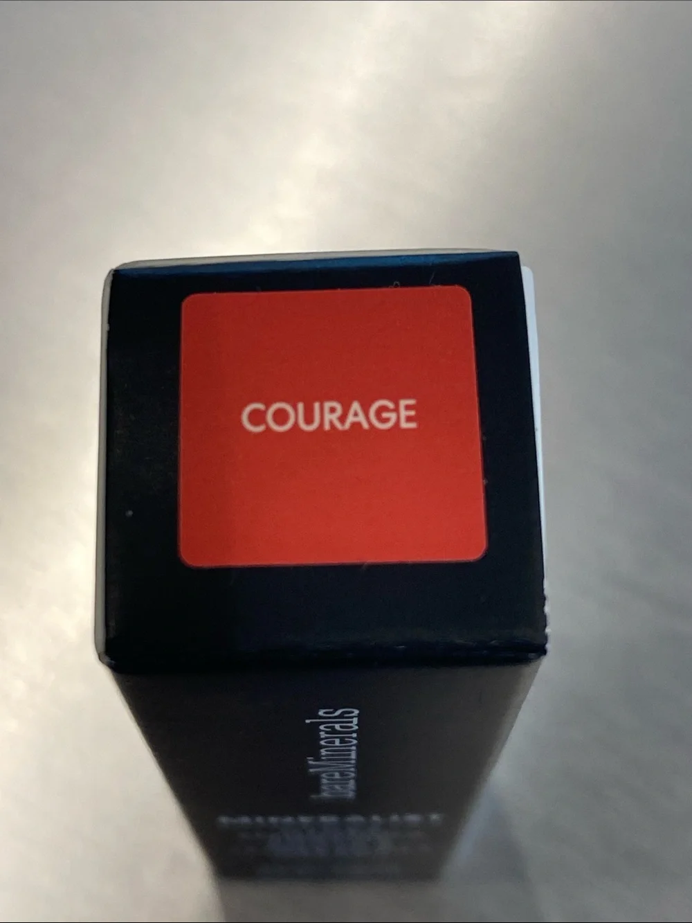 bareMinerals Mineralist Hydra-Smoothing Lipstick Courage True Red NIB .12 oz
